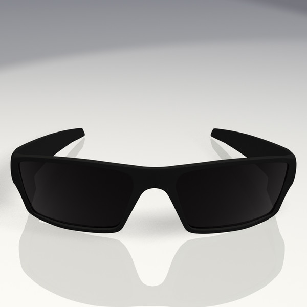 oakley sunglasses 3d model - Sunglasses Oakley OIL RIG® by 3di2